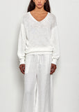 Cotton Knit Relaxed Top