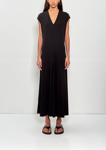 V-Neck Jersey Dress