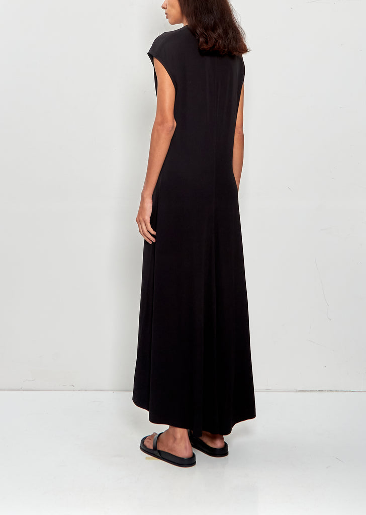 V-Neck Jersey Dress