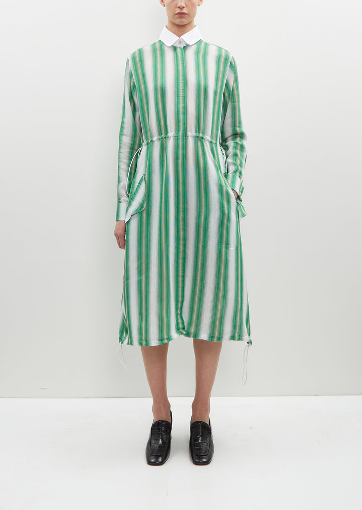 Balance Viscose-Silk Shirt Dress