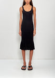 Fluted Hem Dress