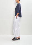 Cotton Linen Vela Pant — White