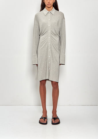 Slouch Jersey Shirtdress