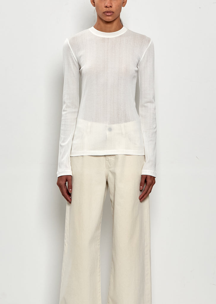 Dantea Cotton Top — Ivory