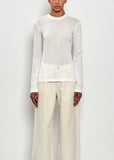 Dantea Cotton Top — Ivory