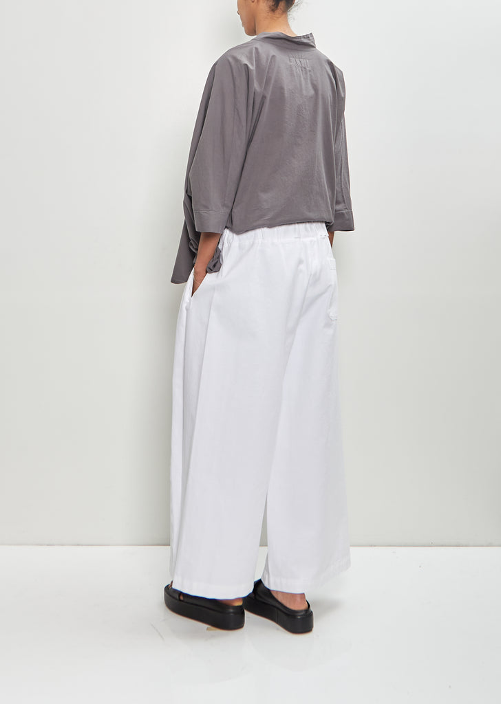 Cotton Storto Pant — White