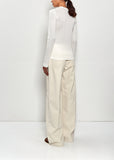Dantea Cotton Top — Ivory