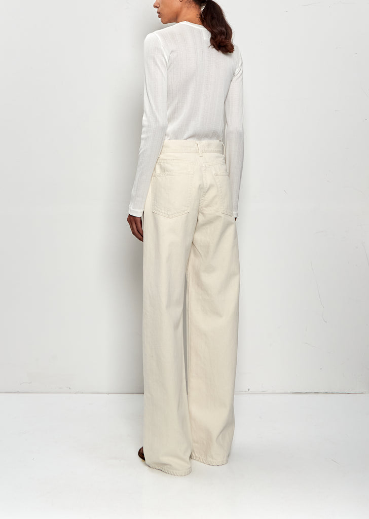 Eglitta Cotton Jean — Ecru