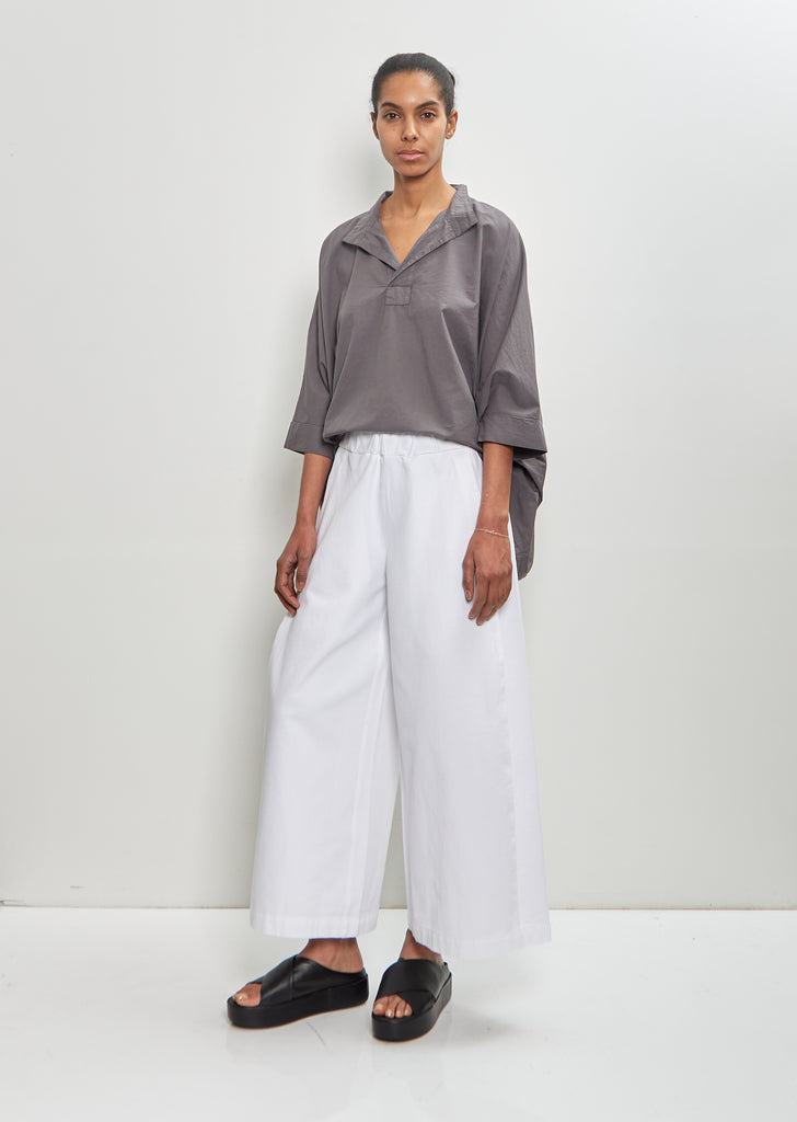 Cotton Storto Pant — White