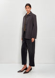 Baeza Cotton Jacket — Faded Black