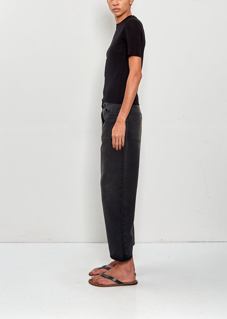 Etina Cotton Top — Black