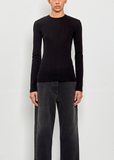 Dantea Cotton Top — Black