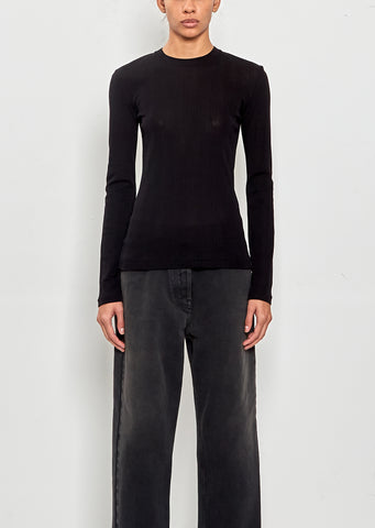 Dantea Cotton Top — Black