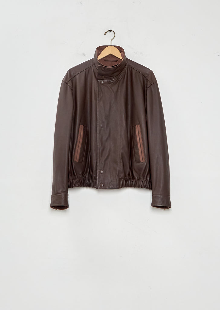 Soft Leather Blouson