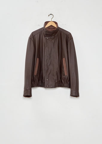 Soft Leather Blouson