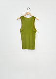 Heirloom Knit Tank — Asparagus