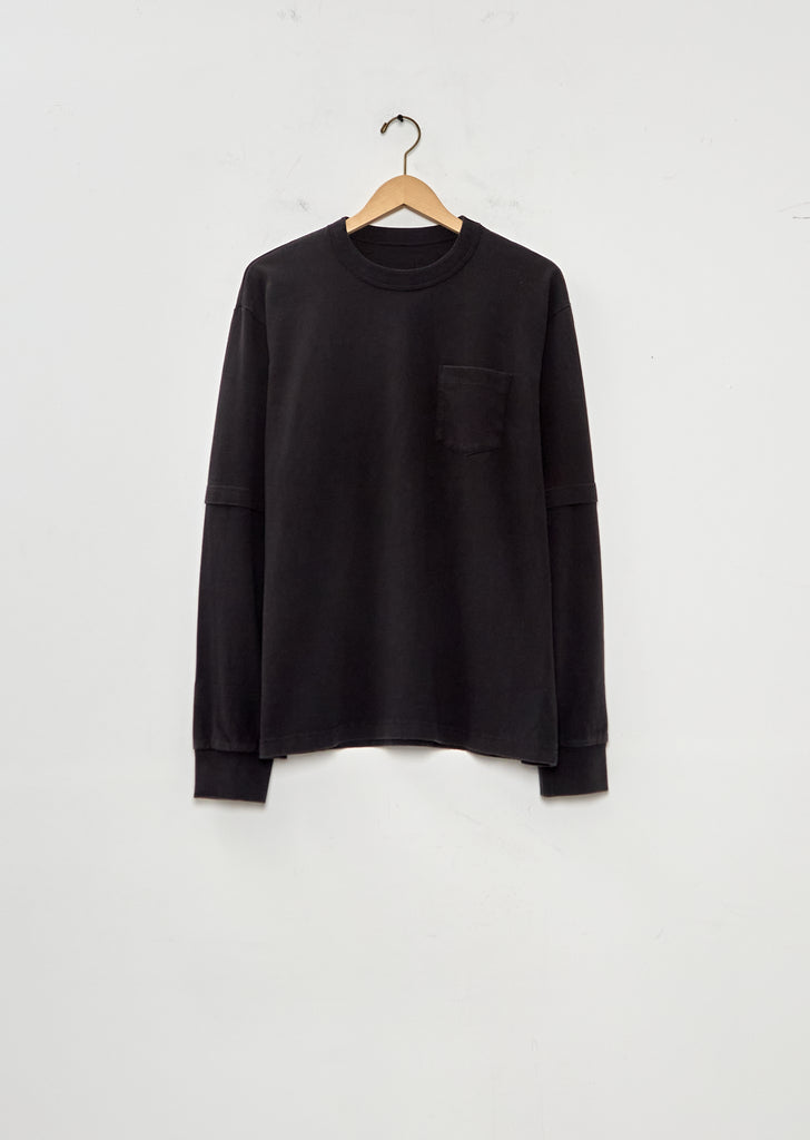 Cotton Jersey Long Sleeve T-Shirt