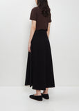 n°388 Ease Stretch Cashmere Skirt — Raven