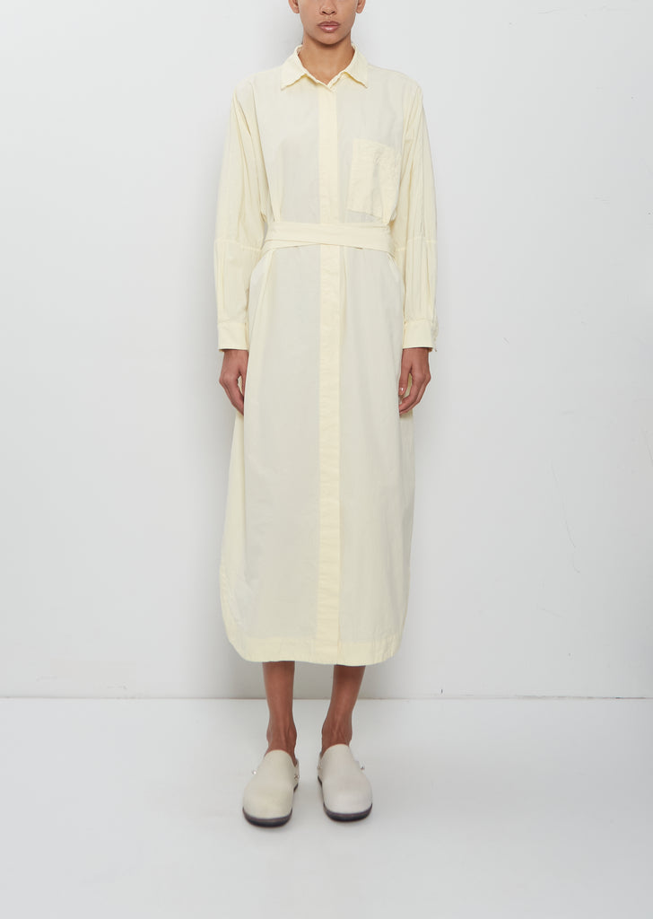 Waga Paper Cotton Shirt Dress