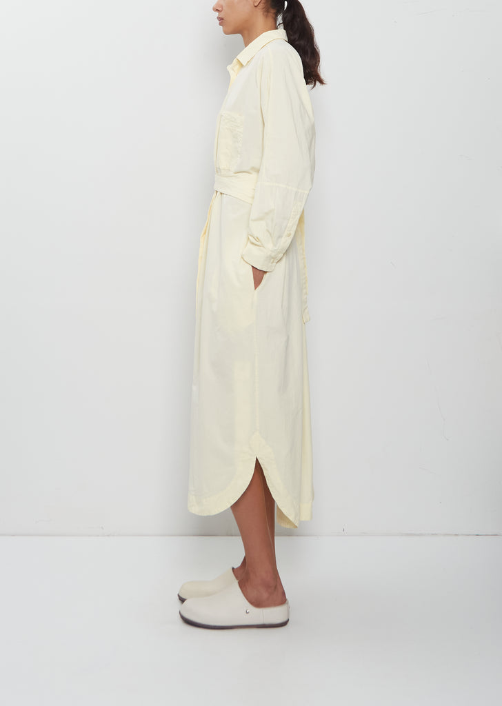 Waga Paper Cotton Shirt Dress
