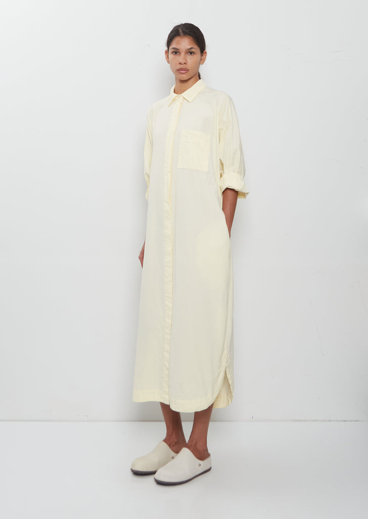 Waga Paper Cotton Shirt Dress
