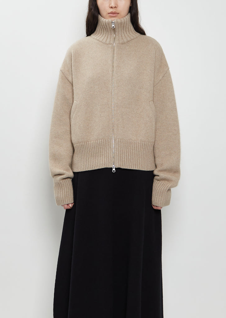 n°438 Xtra Fab Cashmere Cardigan — Oat