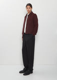 Pwet Pin Corduroy Jacket — Burgundy