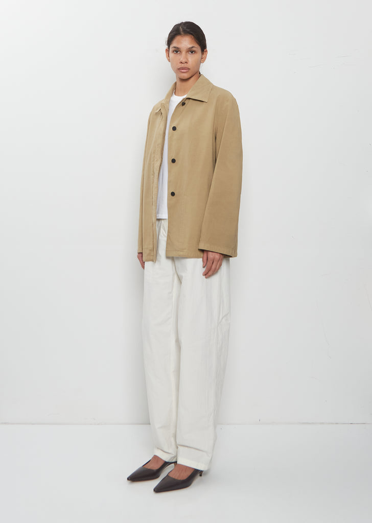 Baeza Cotton Jacket — Sandy Buff