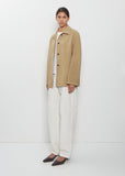 Baeza Cotton Jacket — Sandy Buff