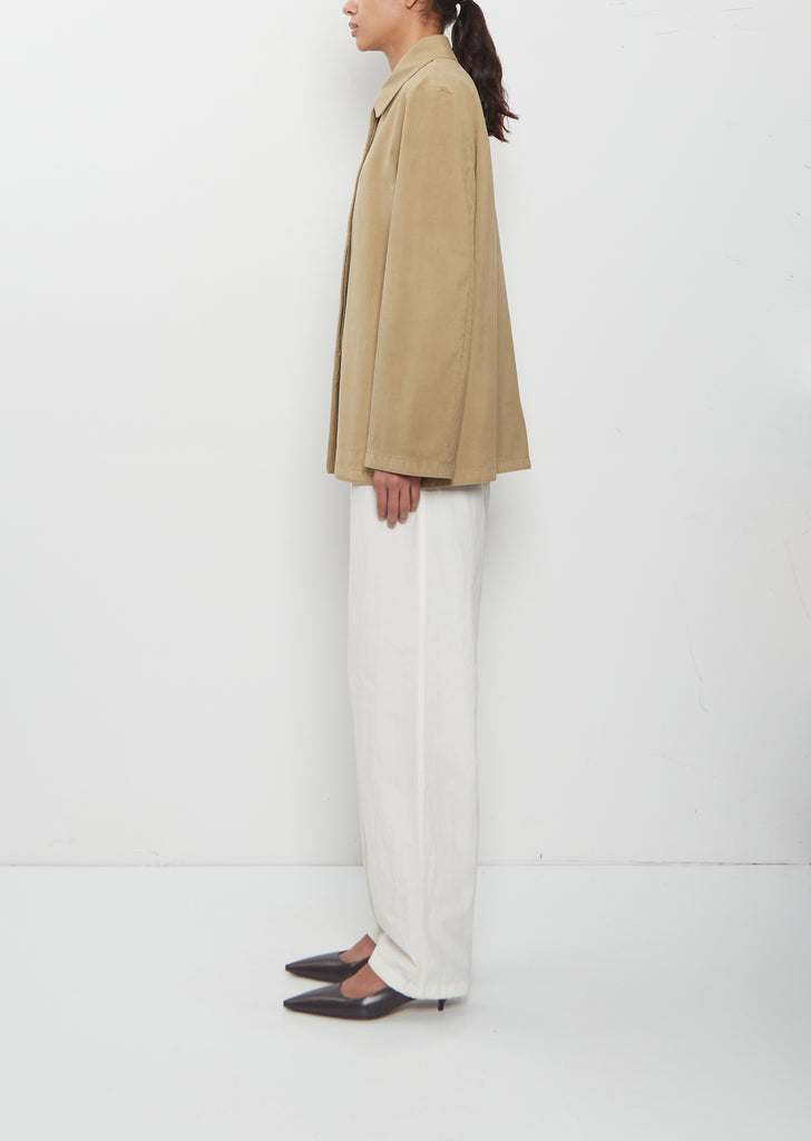 Baeza Cotton Jacket — Sandy Buff