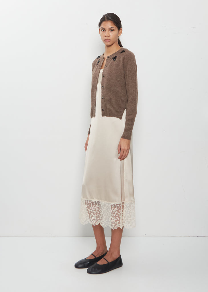 Embellished Cashmere Cardigan