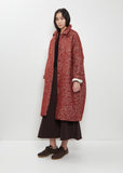 Big Blobby Mohair Wool Coat