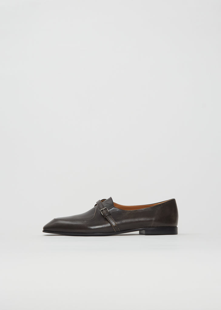Sienna Distressed Leather Loafer