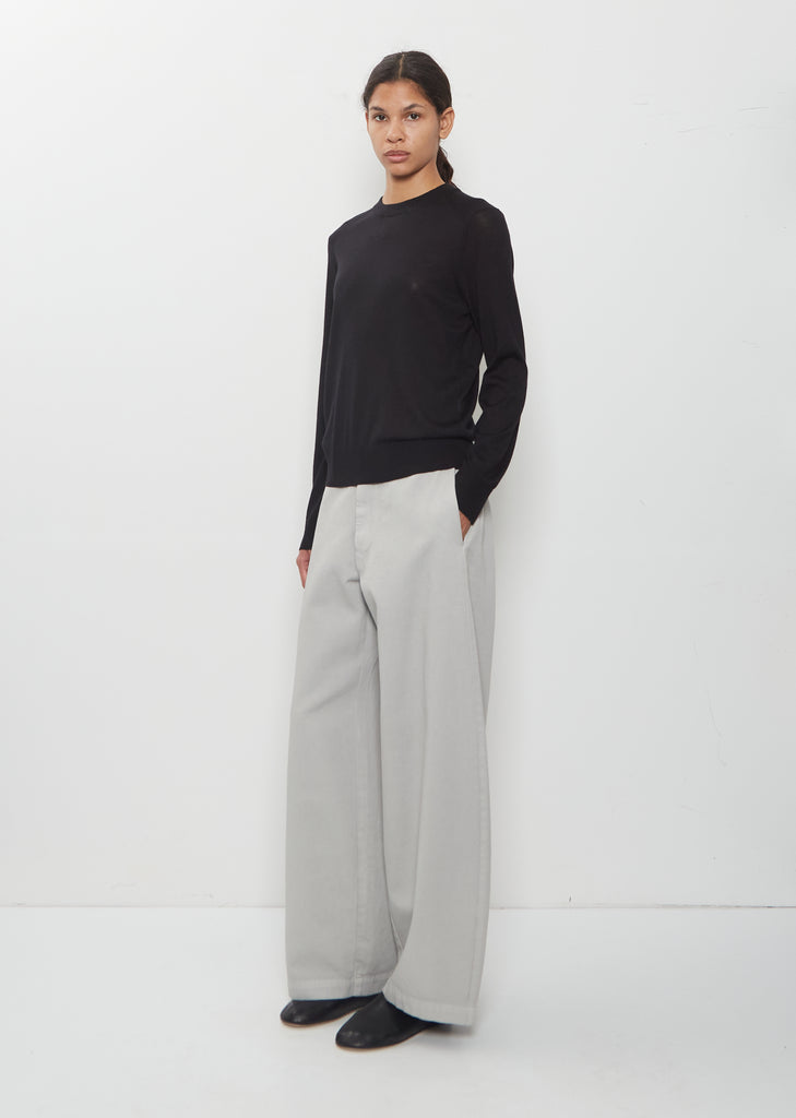 Ditto Fine Cashmere Sweater — Black