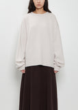 n°431 Mike Stretch Cashmere Sweater — Chalk