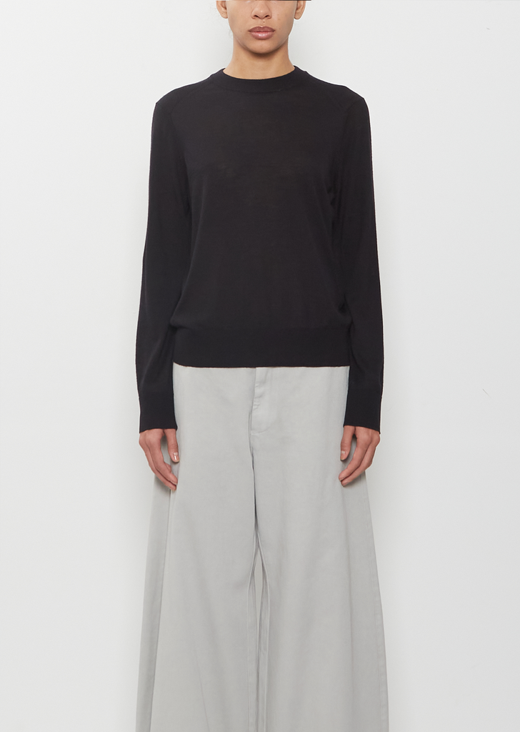Ditto Fine Cashmere Sweater — Black