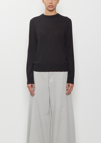 Ditto Fine Cashmere Sweater — Black