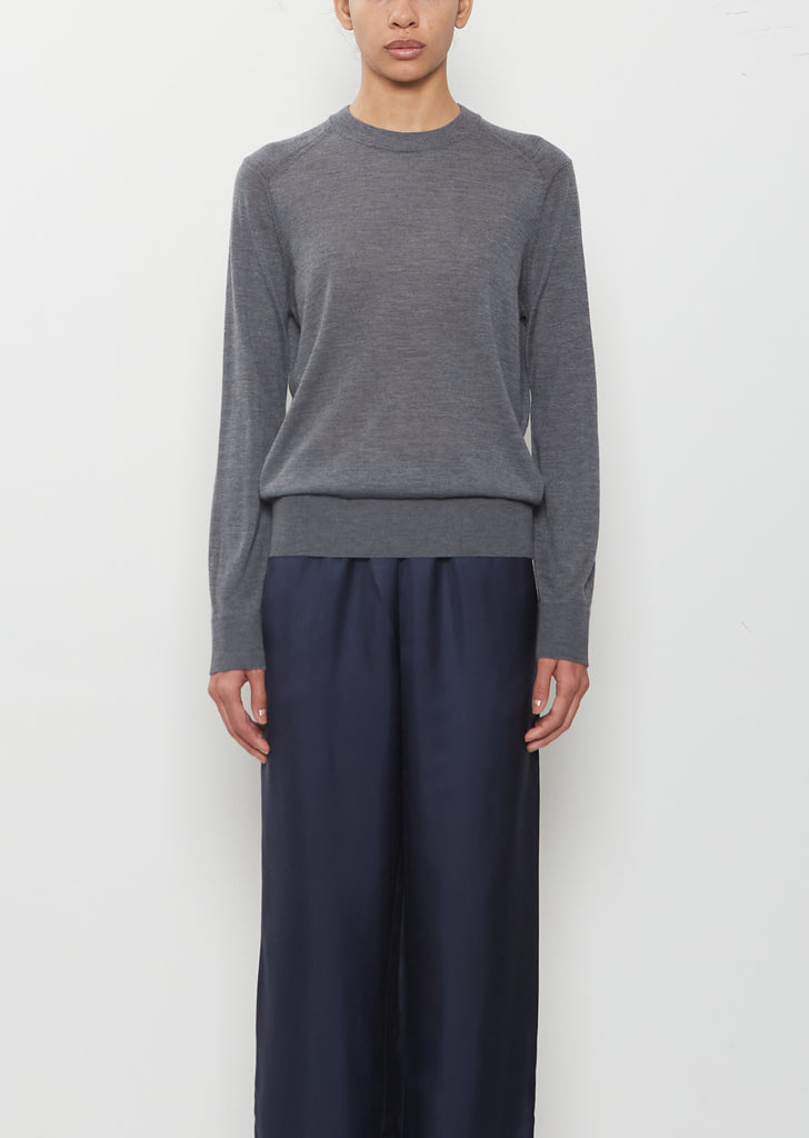Ditto Fine Cashmere Sweater — Anthracite
