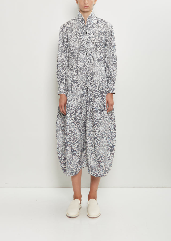 Letty Cotton Dress — Bright Flower