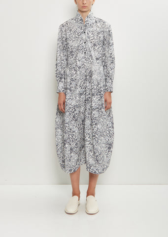 Letty Cotton Dress — Bright Flower
