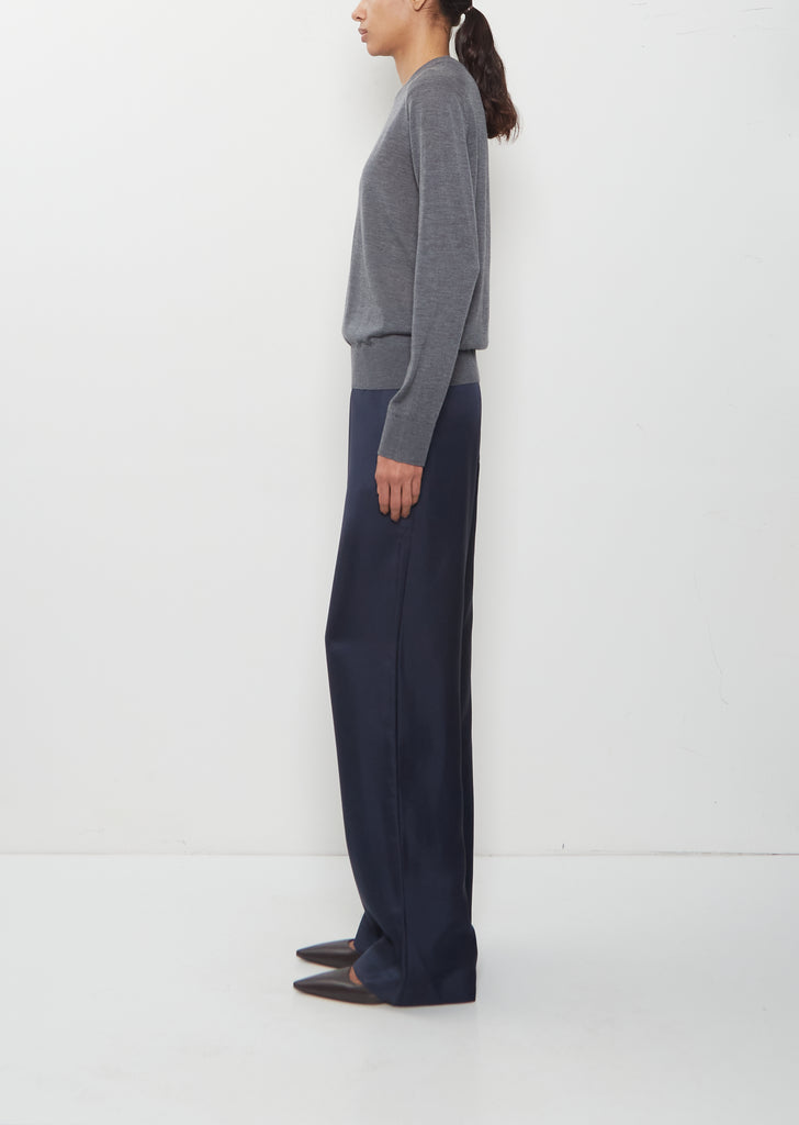 Ditto Fine Cashmere Sweater — Anthracite
