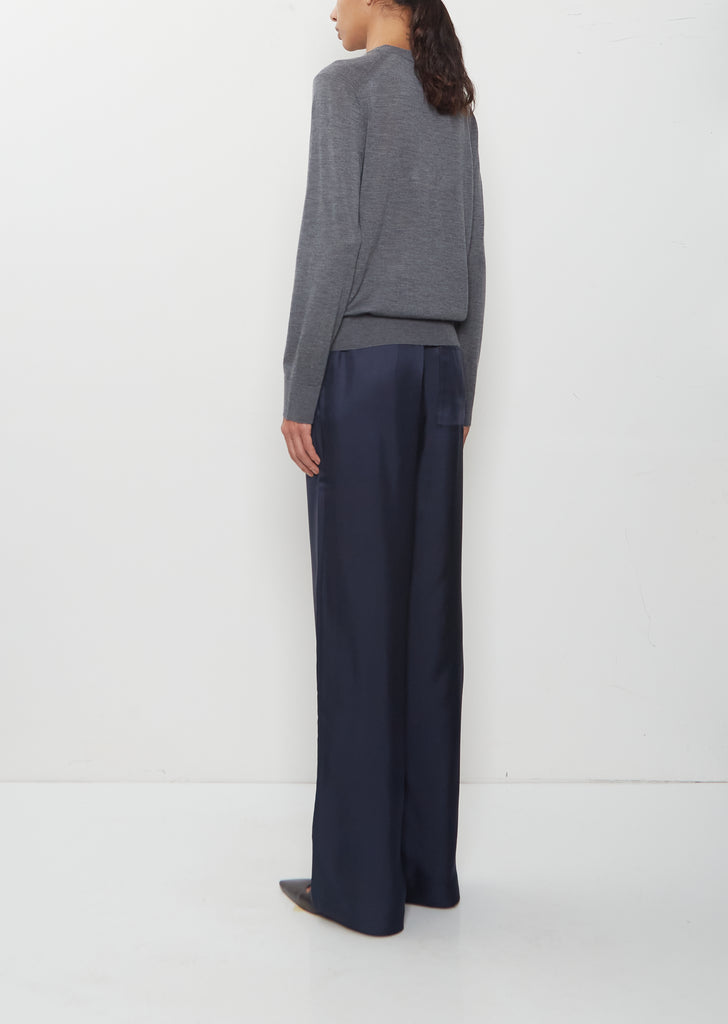 Ditto Fine Cashmere Sweater — Anthracite