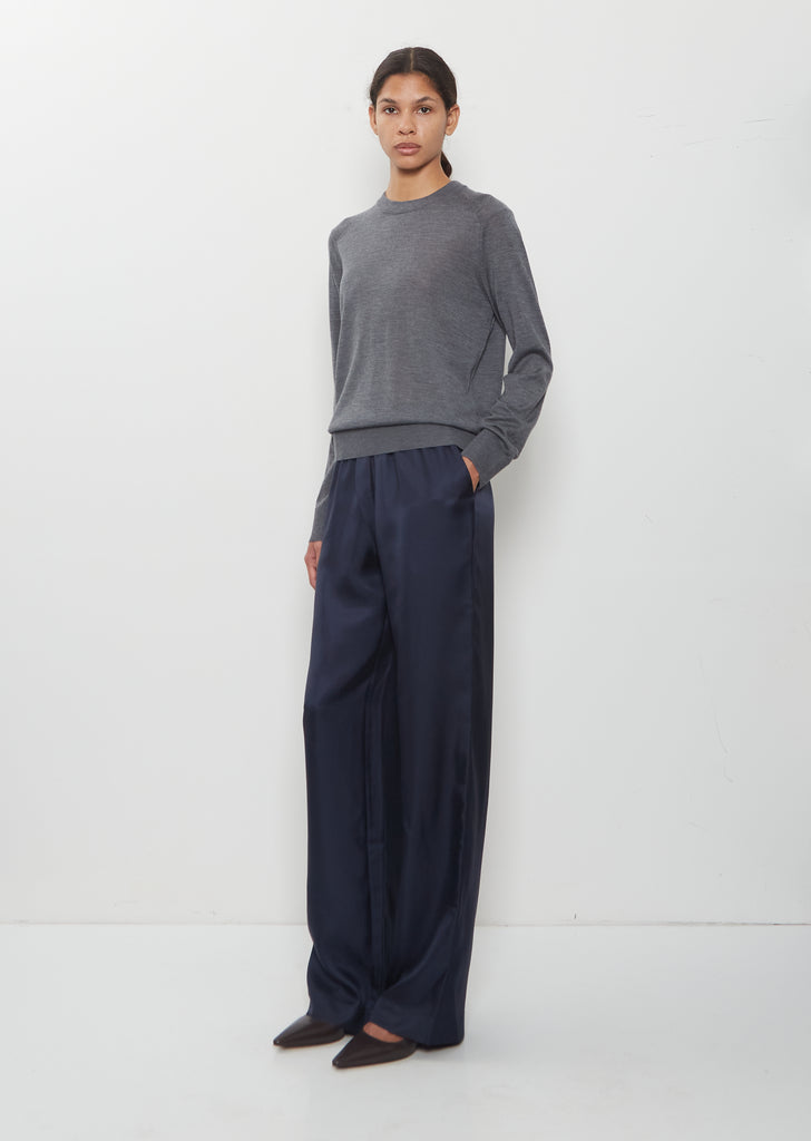 Ditto Fine Cashmere Sweater — Anthracite