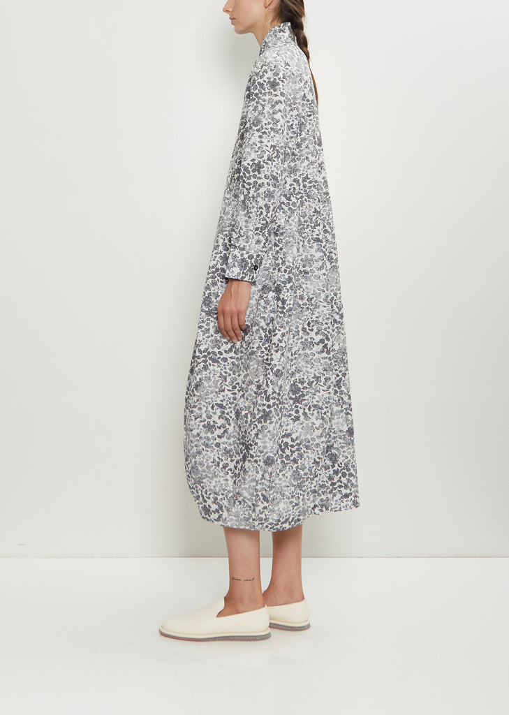 Letty Cotton Dress — Bright Flower