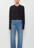 Heike Cashmere Cropped Cardigan