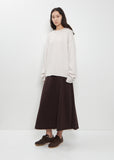 n°431 Mike Stretch Cashmere Sweater — Chalk