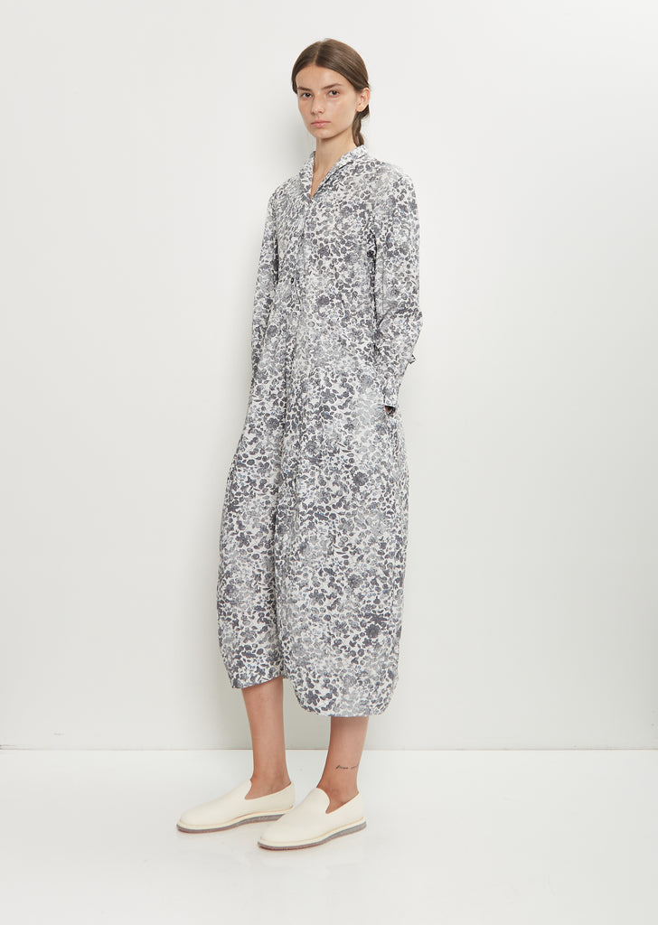 Letty Cotton Dress — Bright Flower