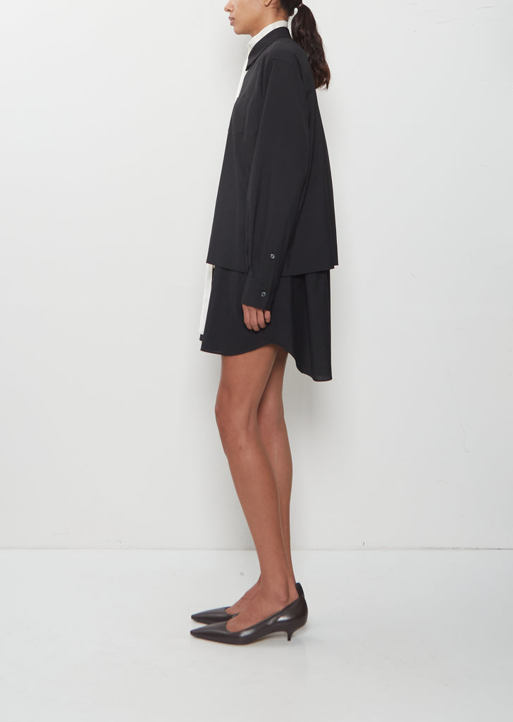 Wool Suiting Dress