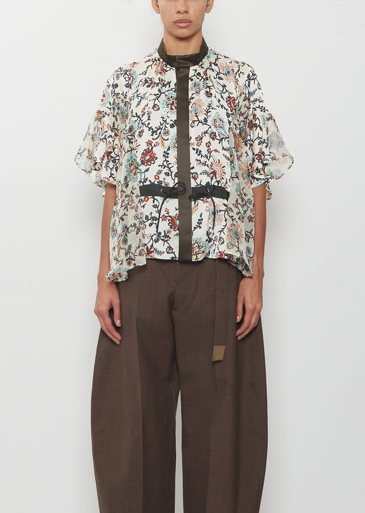 Floral Print Blouse