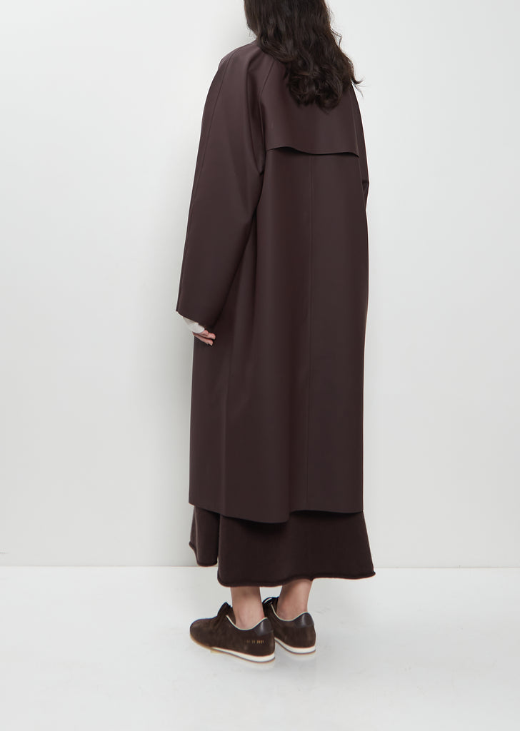 Original Below Rubber Coat — Dark Brown